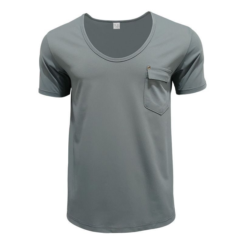 BLWOENS - Polera Manga Corta Hombre - Gris