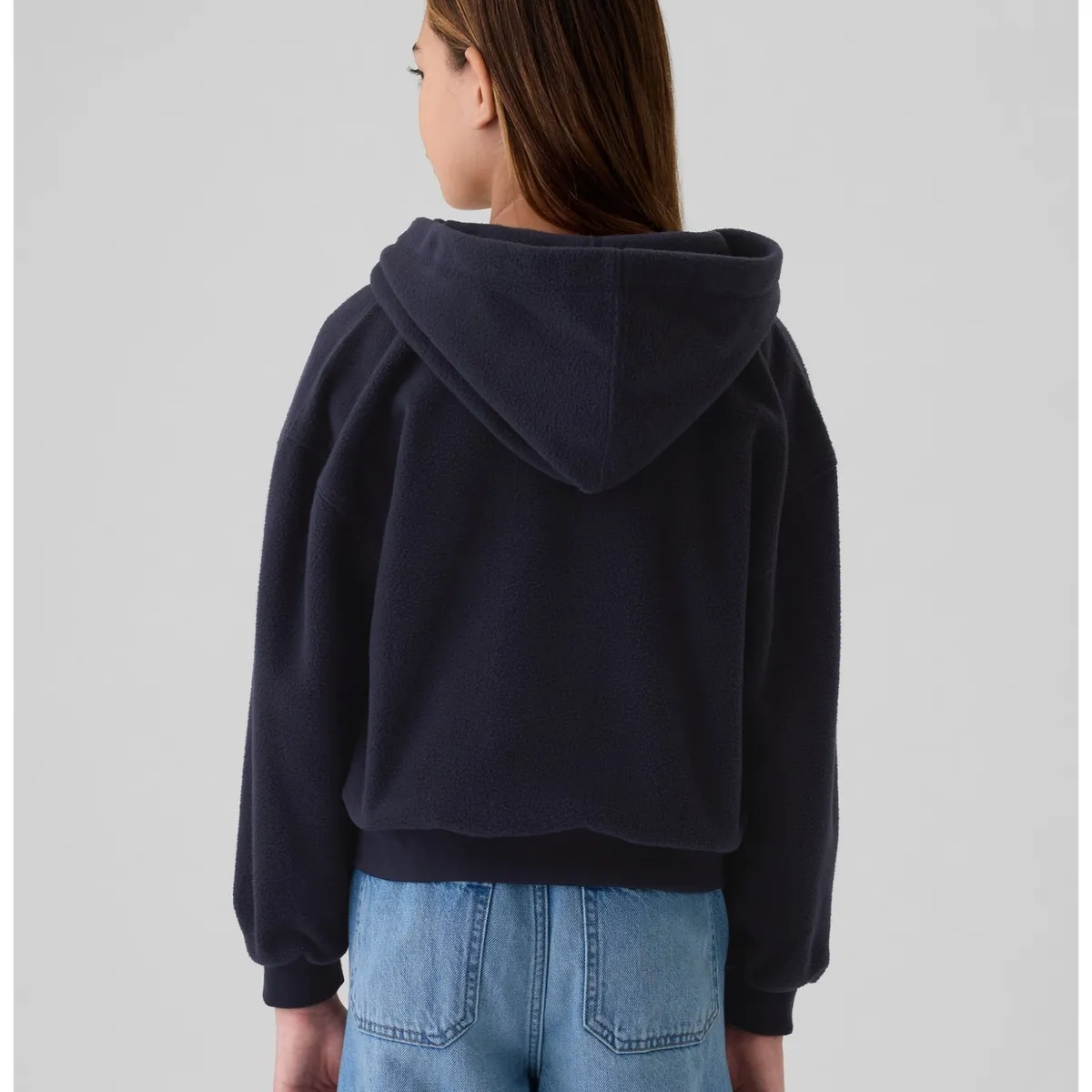 GAP - Polar Niña Logo Con Cierre Azul GAP