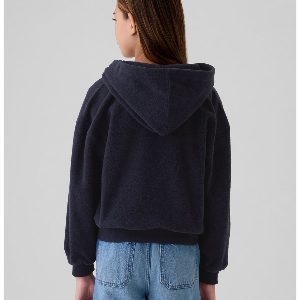 GAP - Polar Niña Logo Con Cierre Azul GAP