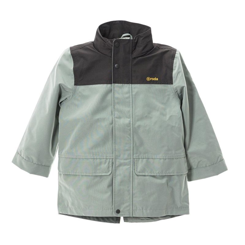 RODA - Chaqueta Impermeable para niños y niñas Sage