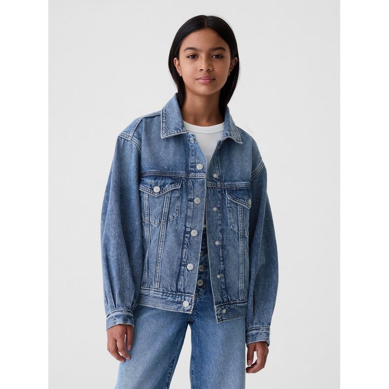 GAP - Chaqueta Niña Icon Denim Azul GAP