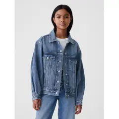 GAP - Chaqueta Niña Icon Denim Azul GAP.