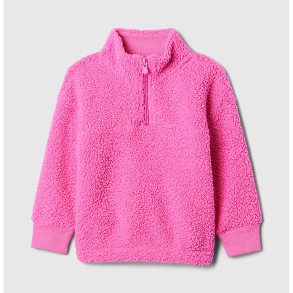 GAP - Polar Toddler Niña Sherpa Medio Cierre Rosado GAP