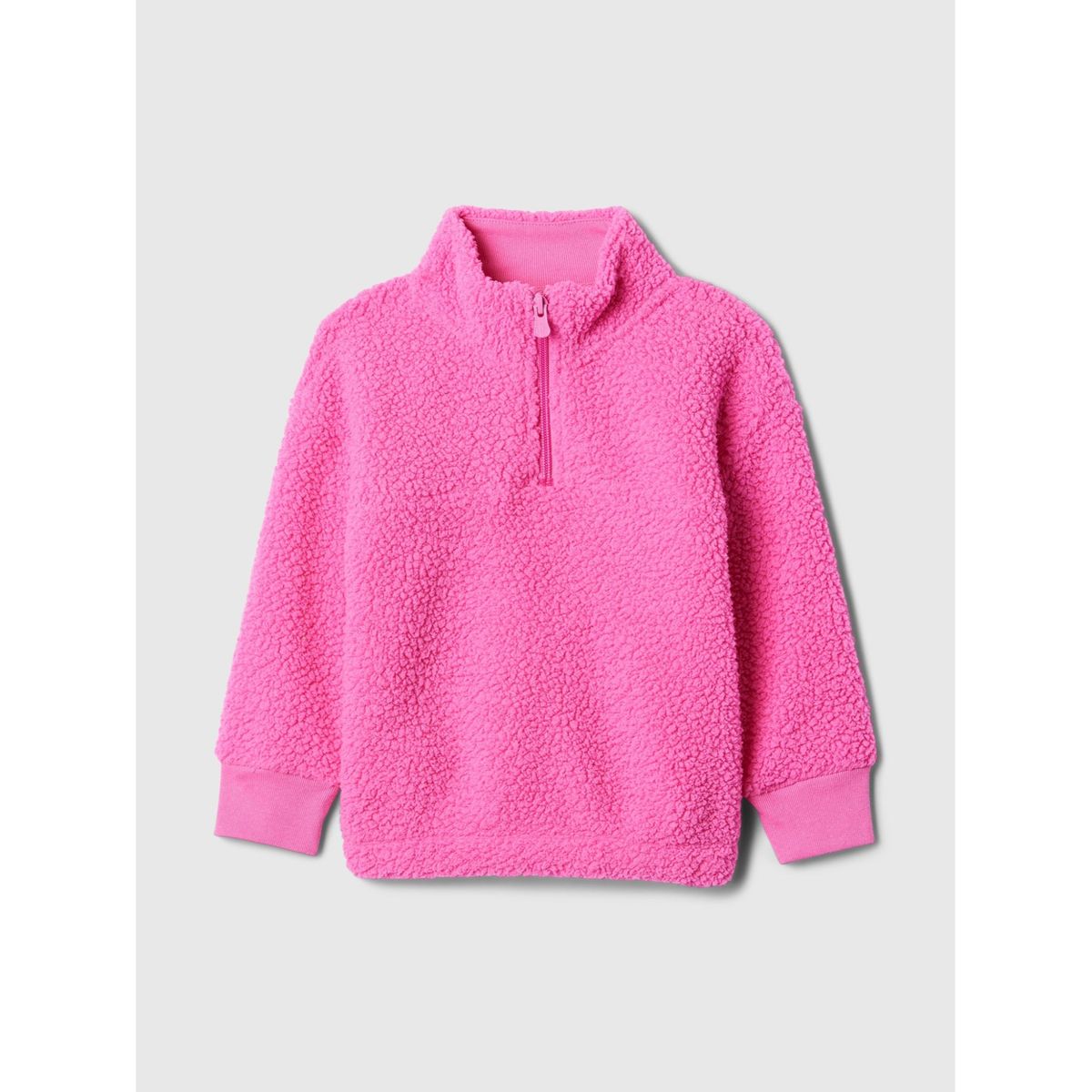 GAP - Polar Toddler Niña Sherpa Medio Cierre Rosado GAP