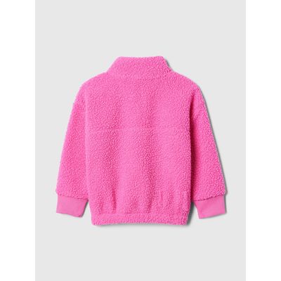 Imagen 2 del producto Polar Toddler Niña Sherpa Medio Cierre Rosado