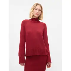 GAP - Sweater Mujer Turtleneck Rojo