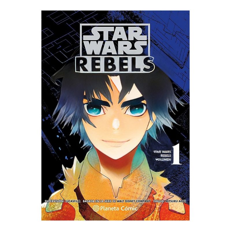 TOP10BOOKS - LIBRO STAR WARS. REBELS NO. 01 (MANGA) / LUCAS FILMS /  PLANETA CÓMIC