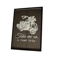 TERRA ESTILO - Cuadro Decorativo de Moto Estilo Urbano B