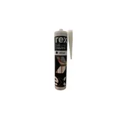 GENERICO - SILICONA NEUTRA COLOR NEGRO REX 300ML.