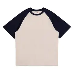 BLWOENS - Polera de manga corta de verano para mujeres - Azul