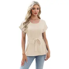 BLWOENS - Polera manga corta Mujer - Beige