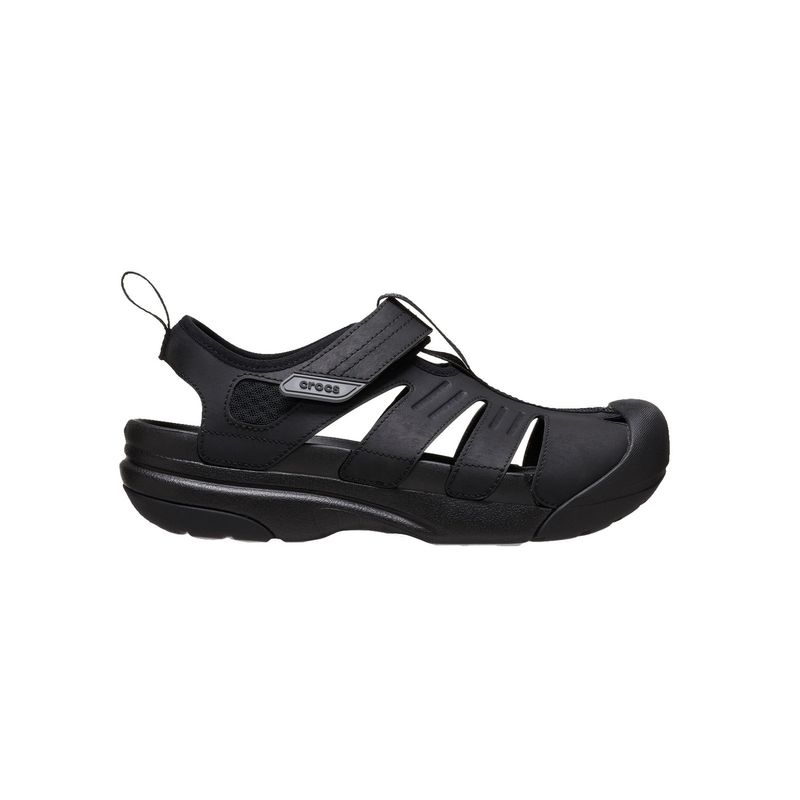CROCS - Sandalia Crocs Hombre Yukon Fisherman Negro CROCS