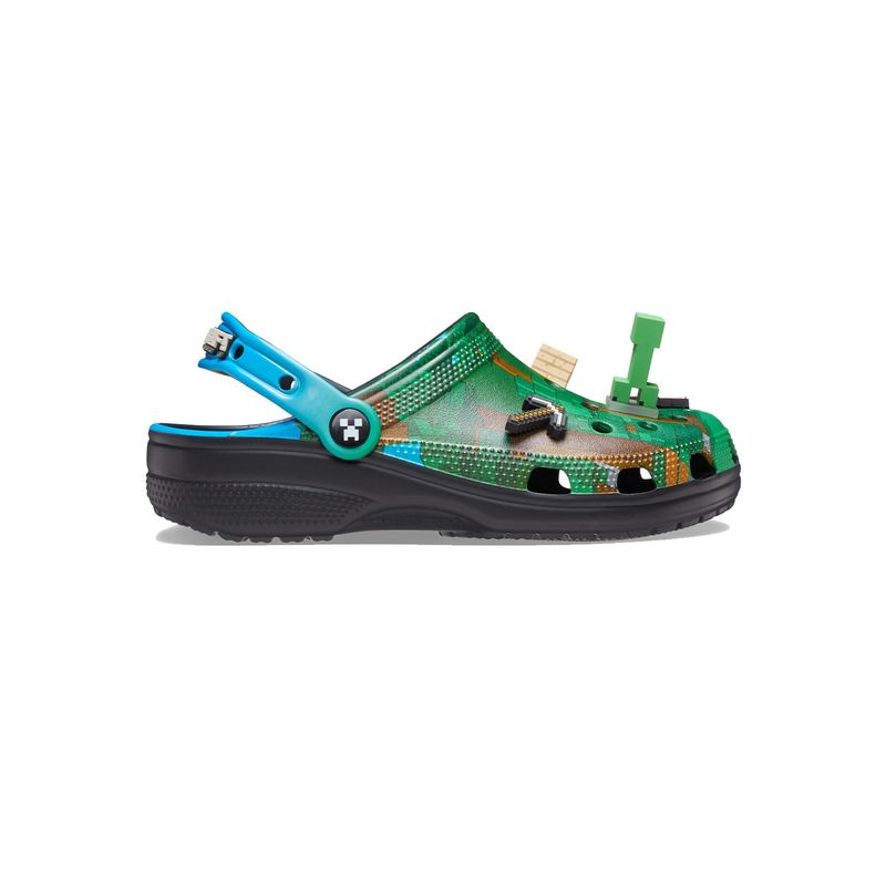CROCS - Zueco Hombre Minecraft Cls Clog Verde CROCS