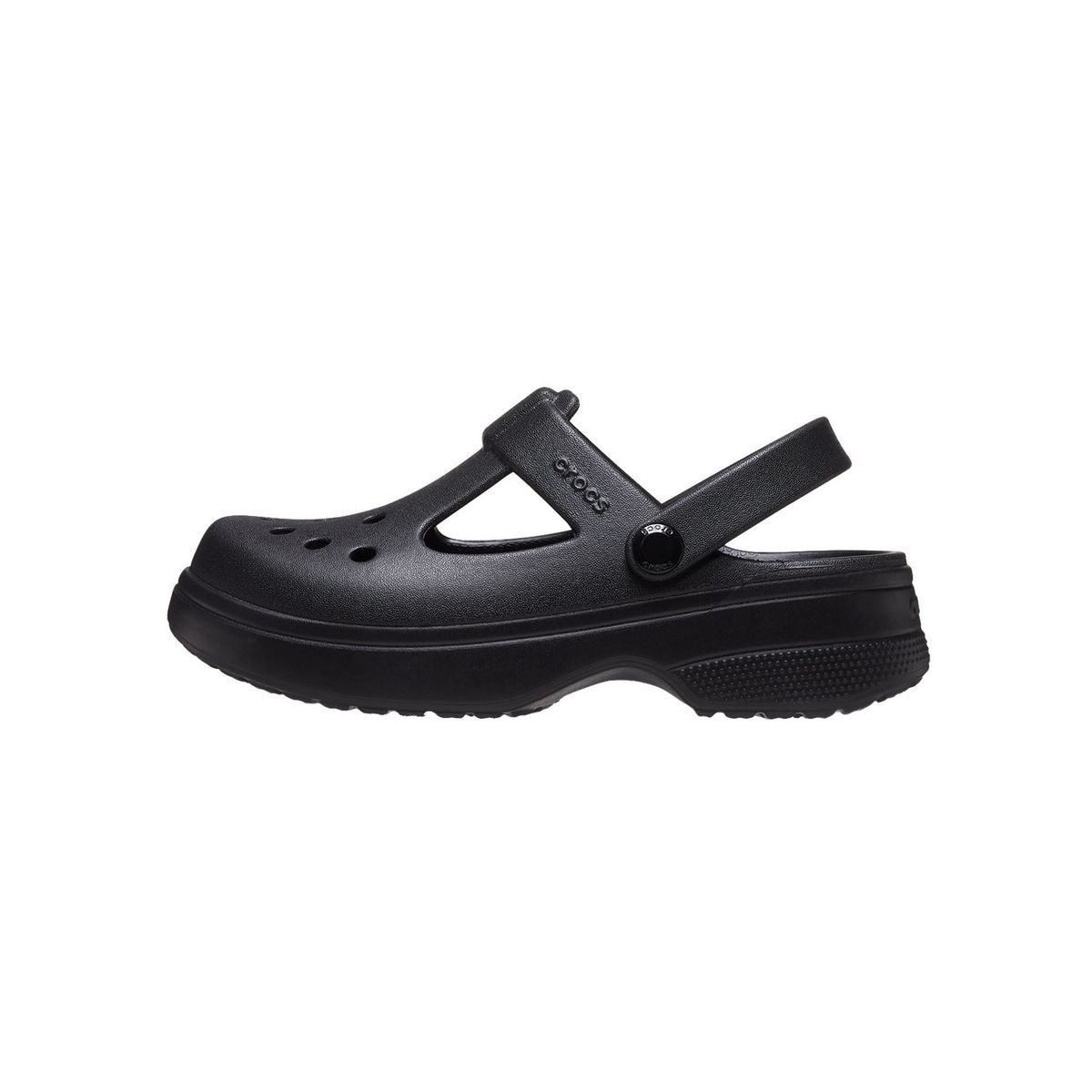 CROCS - Zueco Crocs Niñas Grandes Classic Mary Jane Negro CROCS