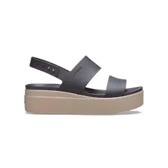 CROCS - Sandalia Mujer Brooklyn Low Wedge Negro