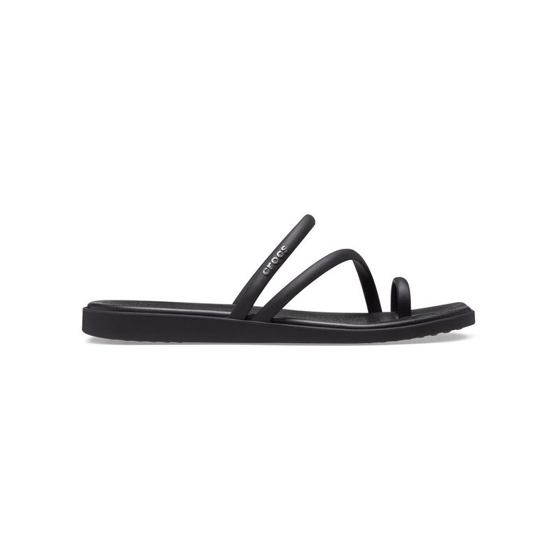 CROCS - Sandalia Crocs Mujer Miami Toe Loop Sdl Negro CROCS