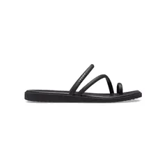CROCS - Sandalia Mujer Miami Toe Loop Sdl Negro