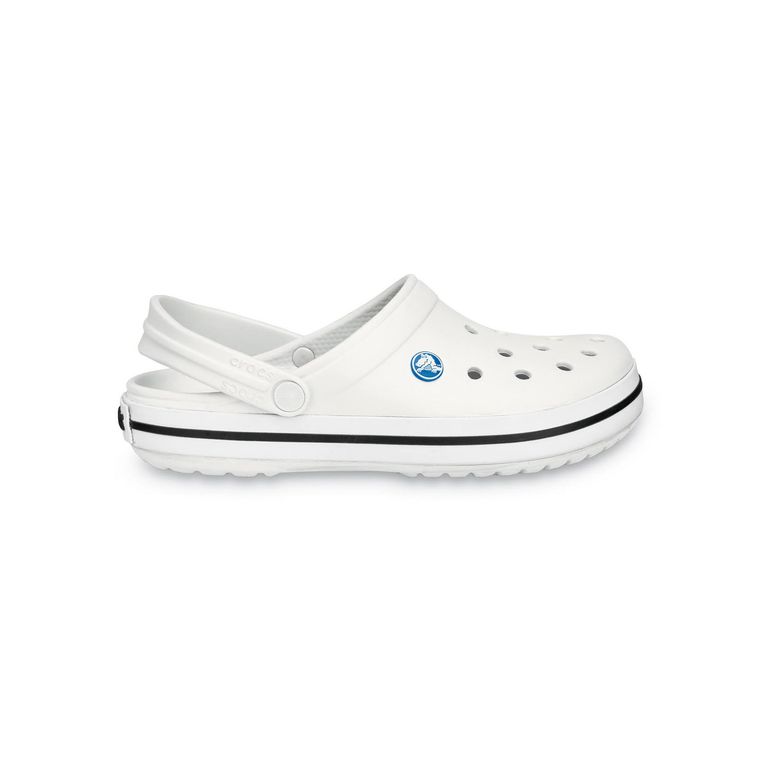 Zueco Unisex Crocband Clog Blanco Intenso