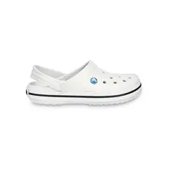 CROCS - Zueco Unisex Crocband Clog Blanco Intenso