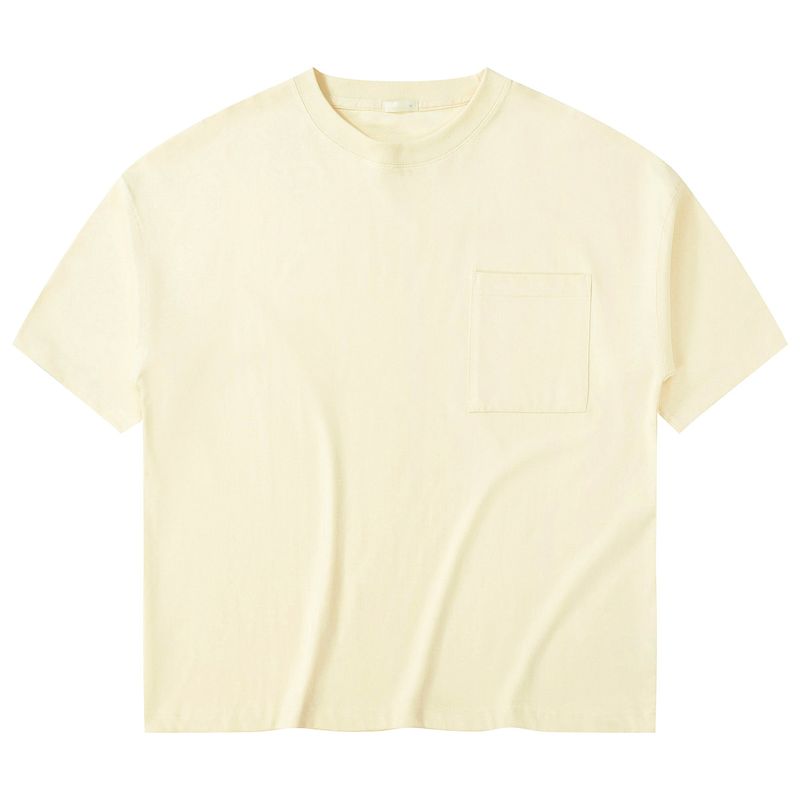 BLWOENS - Polera Manga Corta Hombre - Beige