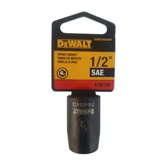 DEWALT - Dado de Impacto 1/2" con 6 puntos DWMT74654OSP