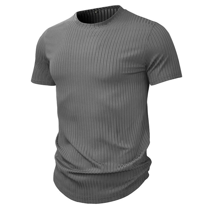 BLWOENS - Polera Hombre de manga corta-Gris