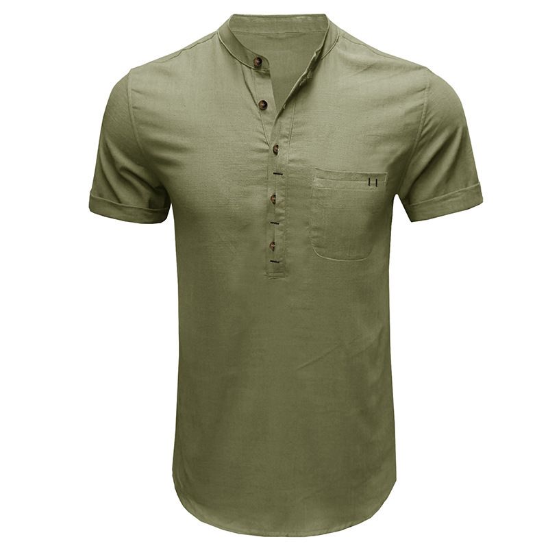 BLWOENS - Polera Hombre de manga corta-Verde