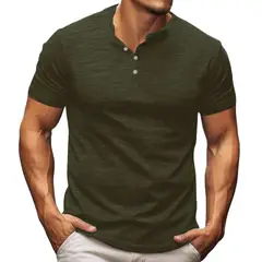 BLWOENS - Polera Manga Corta Hombre - Verde