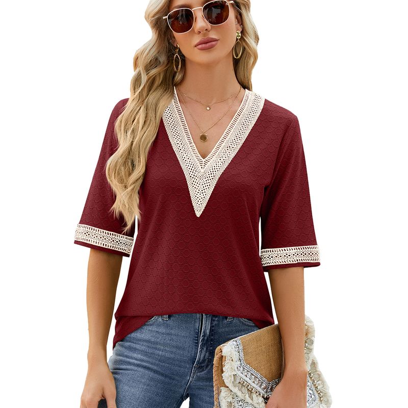 BLWOENS - Polera Mujer - Rojo