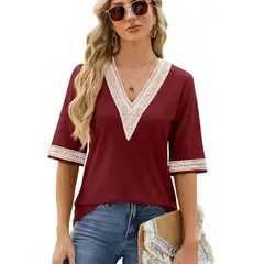 BLWOENS - Polera Mujer - Rojo