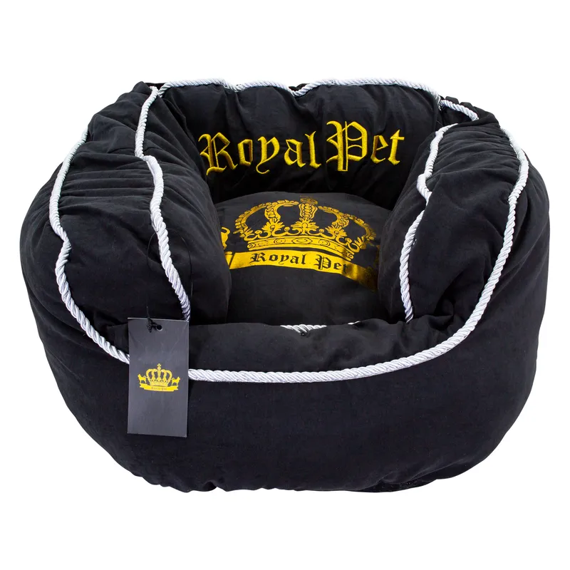ROYAL PET - CAMA PERRO CON COJÍN REMOVIBLE SMALL