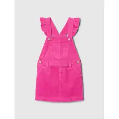 GAP - Jardinera Toddler Niña Cotelé Flutter Rosado
