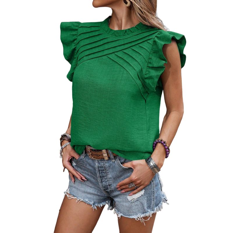 BLWOENS - Polera manga corta Mujer - Verde_.
