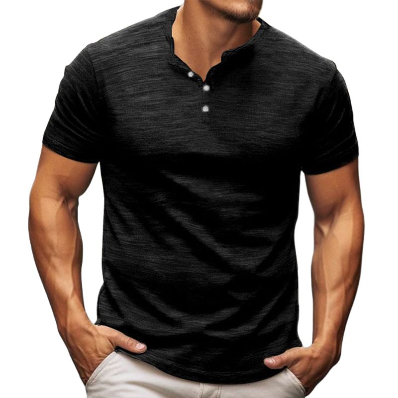 BLWOENS - Polera Manga Corta Hombre - Negro