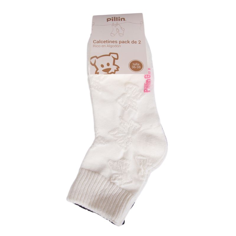 PILLIN - Calcetines Niña Surtido Pillin PAB125-25SUR  - Multicolor_.