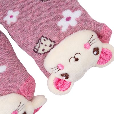 Imagen 2 del producto Calcetines Recién Nacido Niña Lila PAB102-25LIL - Rosa