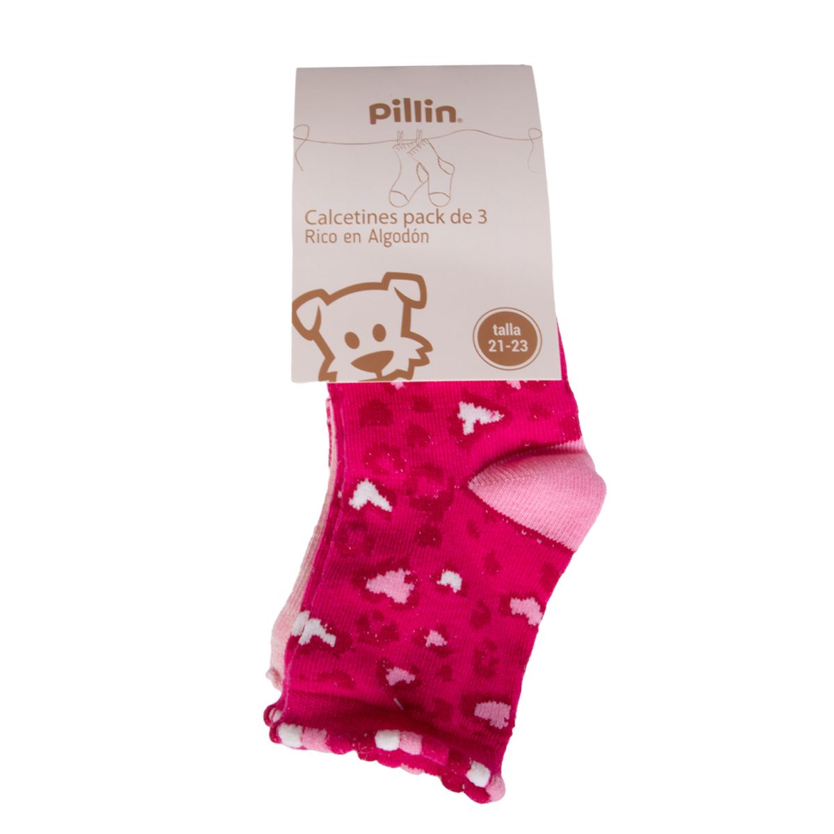 PILLIN - Calcetines Bebe Surtido Pillin PAB117-25SUR  - Multicolor