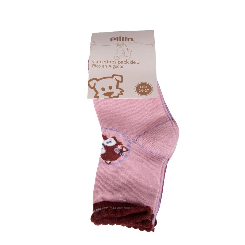PILLIN - Calcetines Bebe Surtido Pillin PAB116-25SUR  - Multicolor