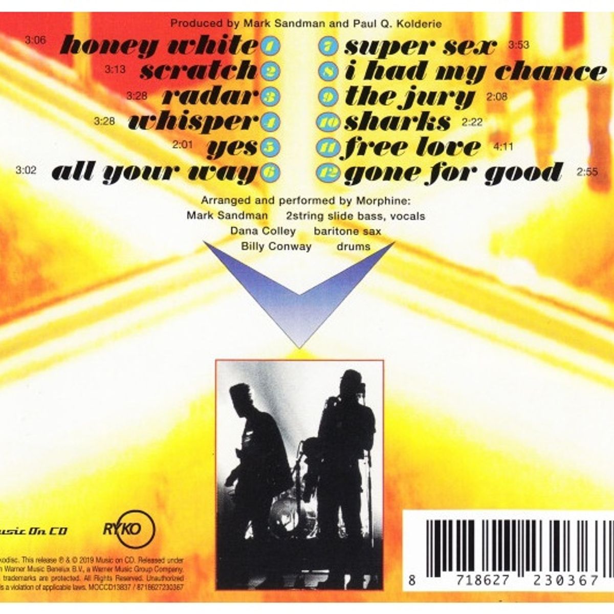 HITWAY MUSIC - MORPHINE - YES - CD -