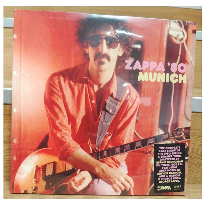 HITWAY MUSIC - FRANK ZAPPA - MUNICH 80 3LP - VINILO