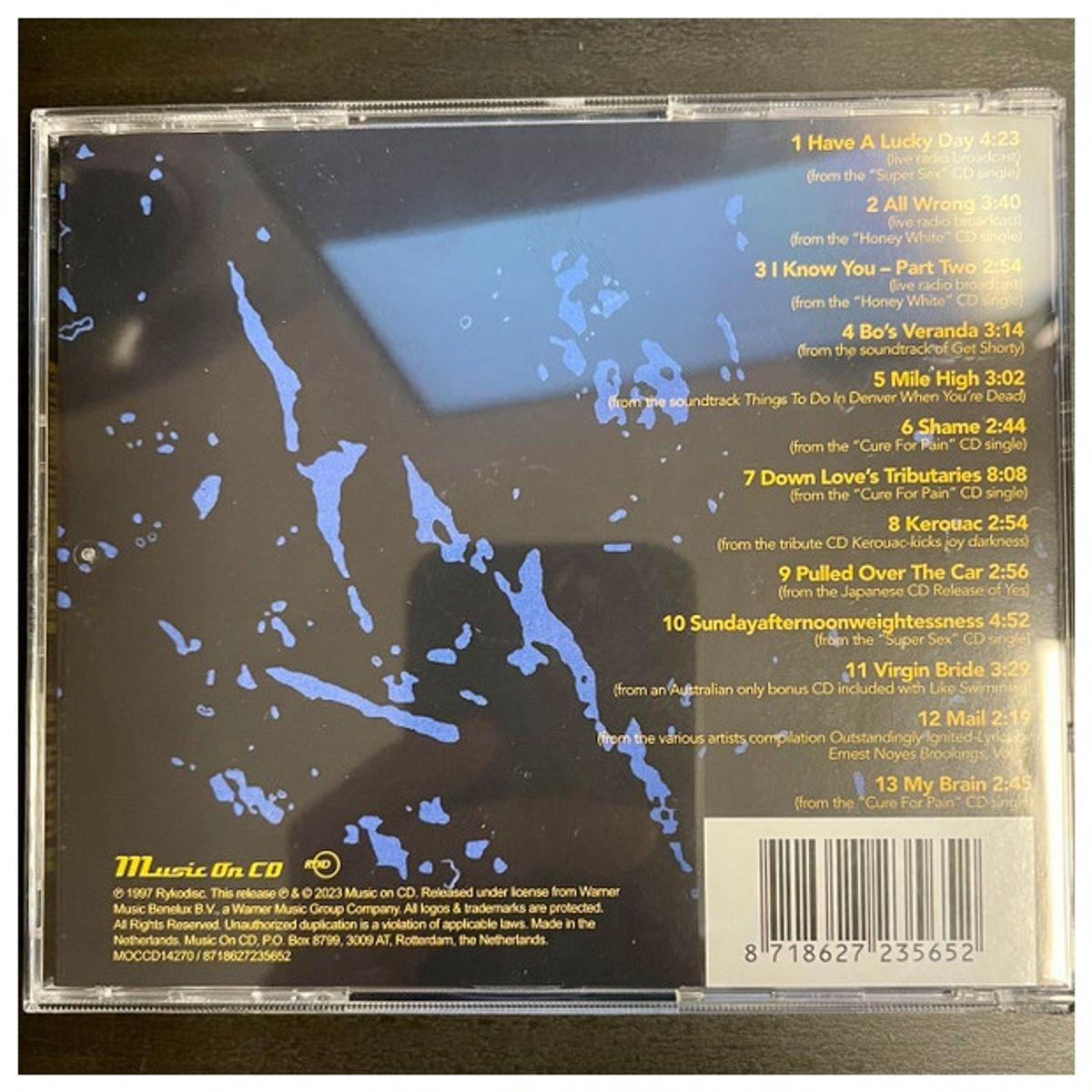 HITWAY MUSIC - MORPHINE - B-SIDES AND OTHERWISE - CD