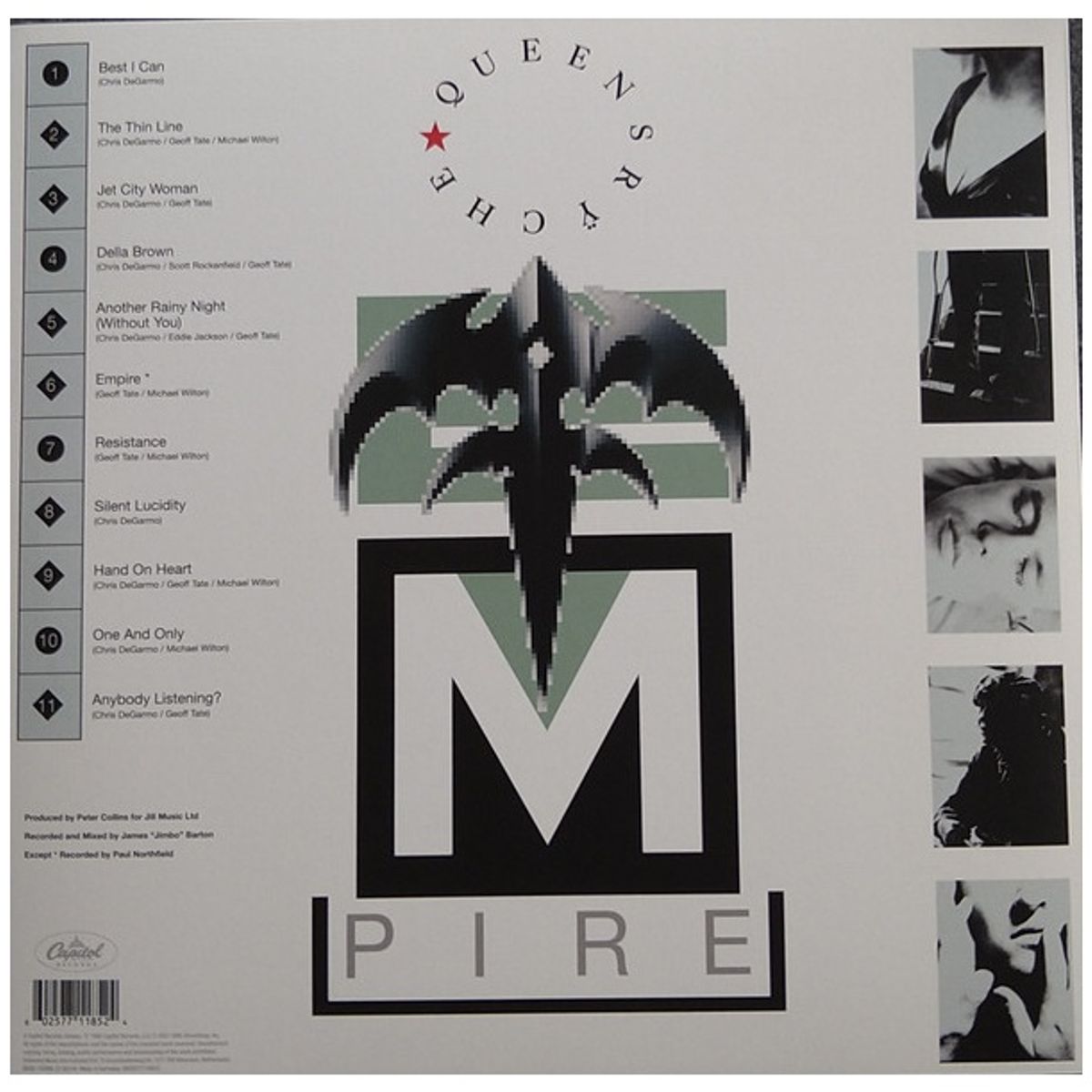 HITWAY MUSIC - QUEENSRYCHE - EMPIRE 2LP - VINILO