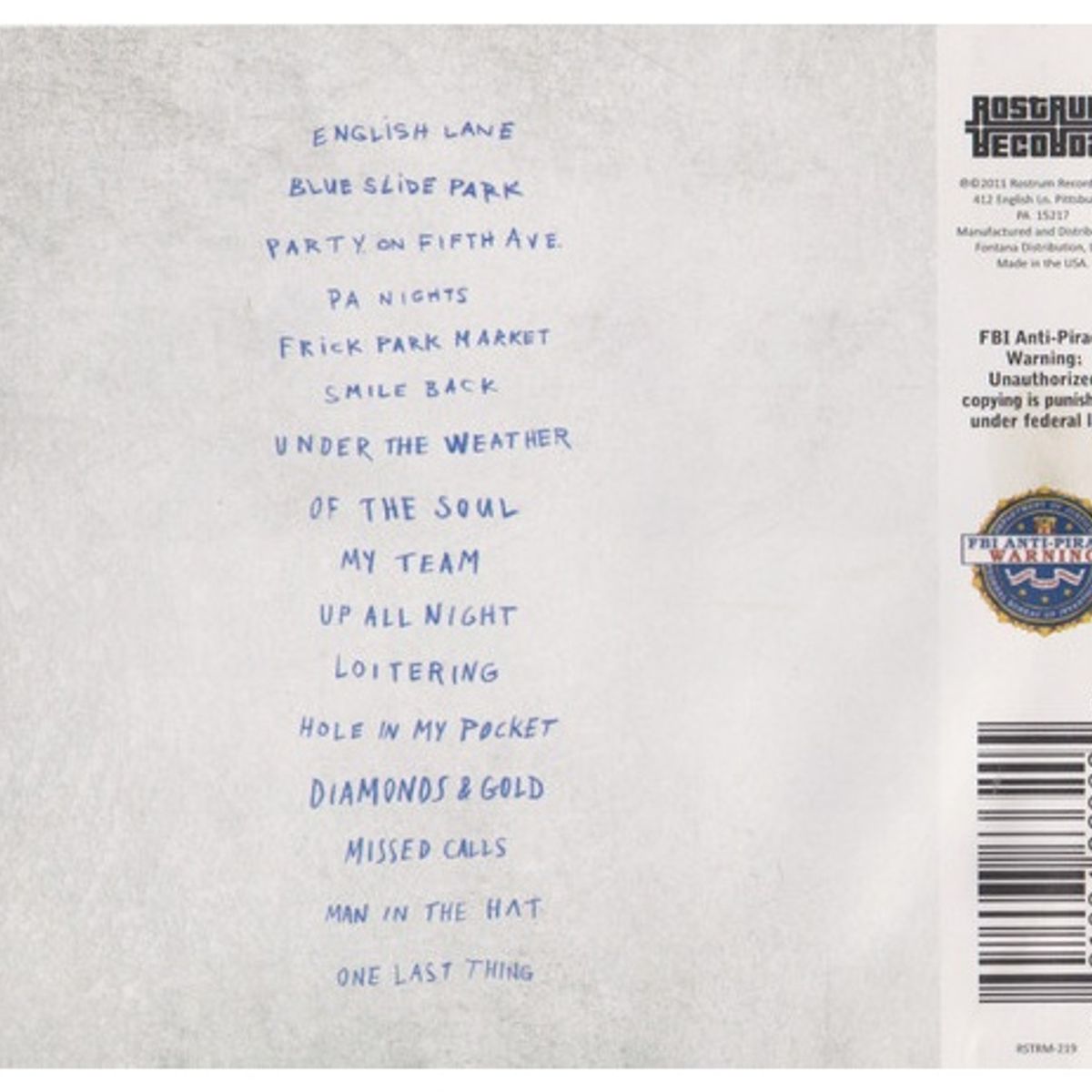 HITWAY MUSIC - MAC MILLER - BLUE SLIDE PARK - CD