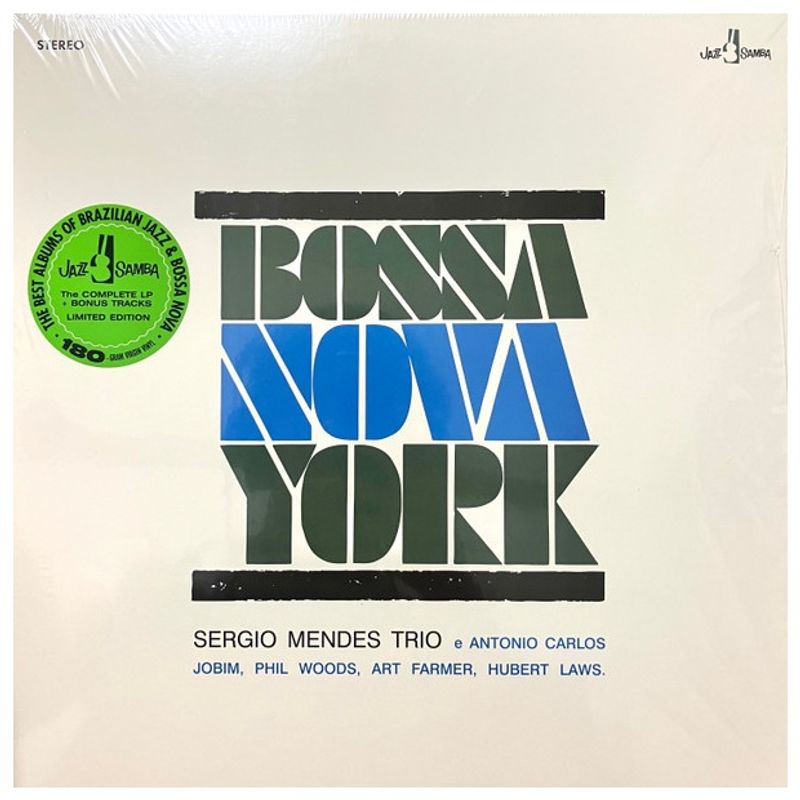 HITWAY MUSIC - SERGIO MENDES - BOSSA NOVA YORK - VINILO