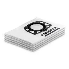 KARCHER - Bolsas Filtro de fieltro WD3WD3 SWD3 PremiumSE4001NT20-1 4 Unidades