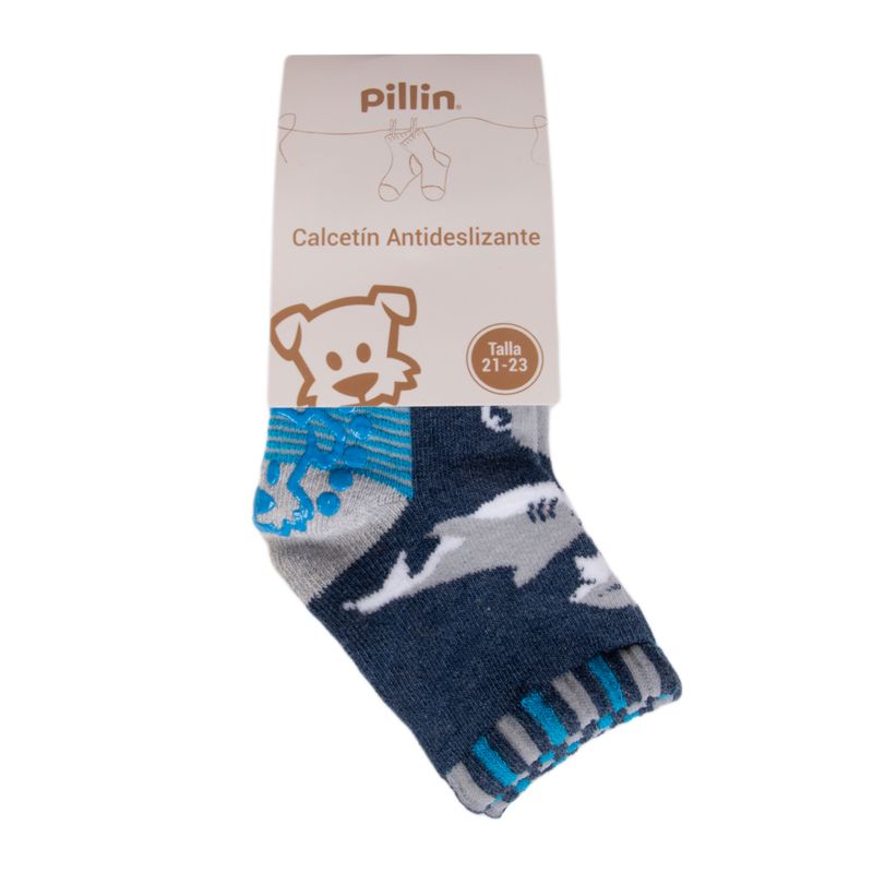 PILLIN - Calcetines Bebe Azul Pillin PAB119-25AZU  - Azul