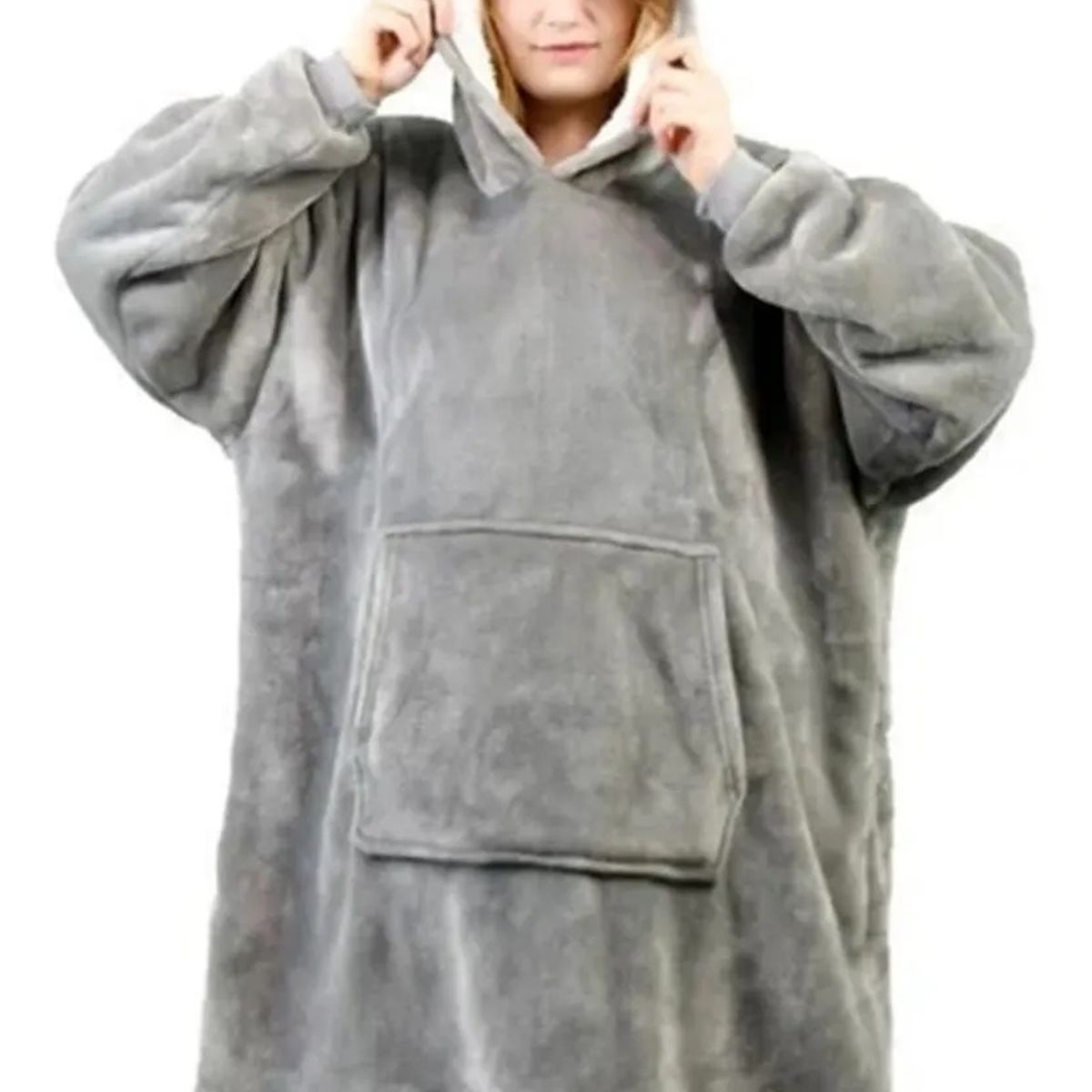 ARCA SHOPPING - Manta Pijama Polar Bata Mujer Poleron Chiporro Hombre Poleron Felpa