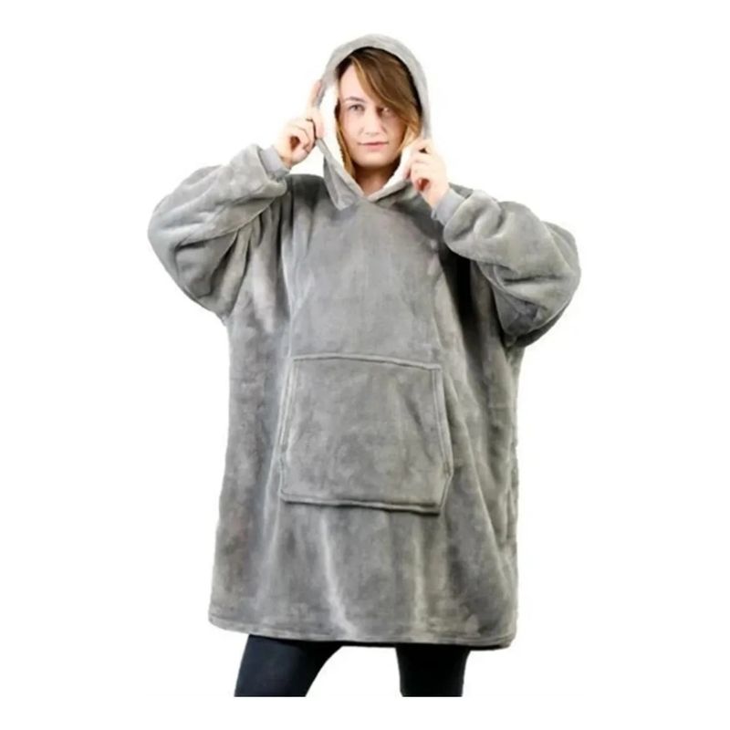 ARCA SHOPPING - Manta Pijama Polar Bata Mujer Poleron Chiporro Hombre Poleron Felpa
