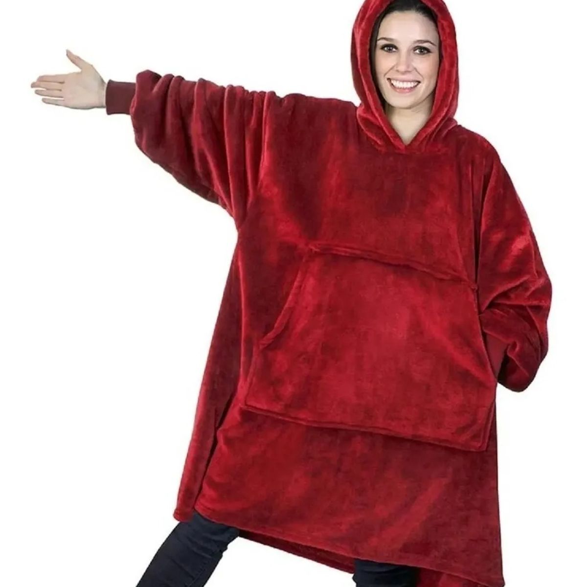 ARCA SHOPPING - Manta Pijama Polar Bata Mujer Poleron Chiporro Hombre Poleron Felpa