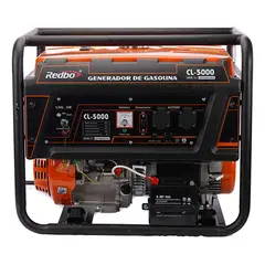 REDBO - Generador Bencinero Part. Eléctrica Cl5000 5.000 W